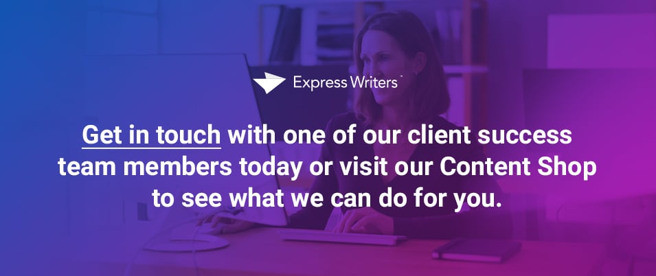 Content service banner