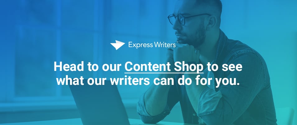 Hire Express Writers for website content
