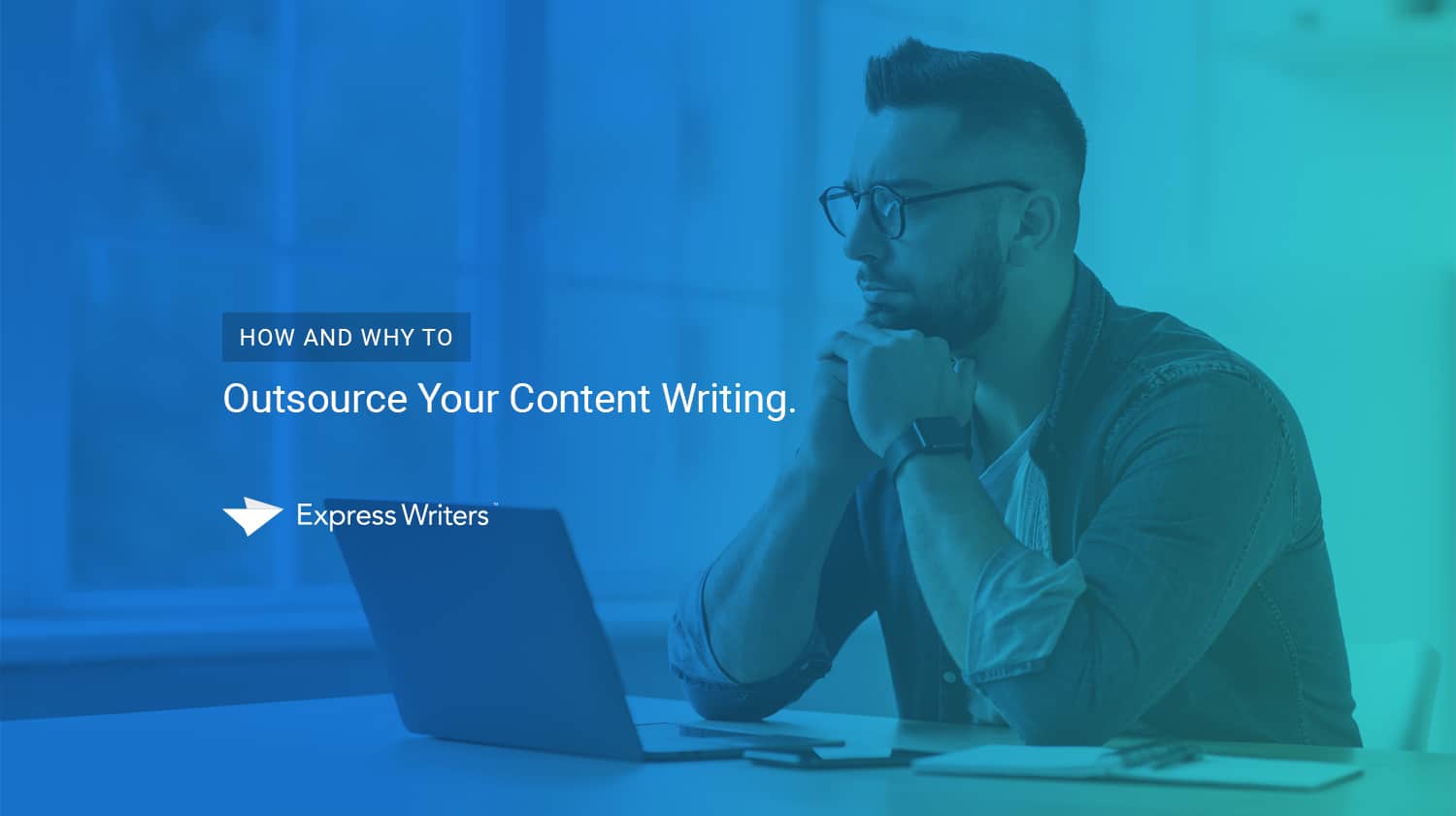How to outsource the content